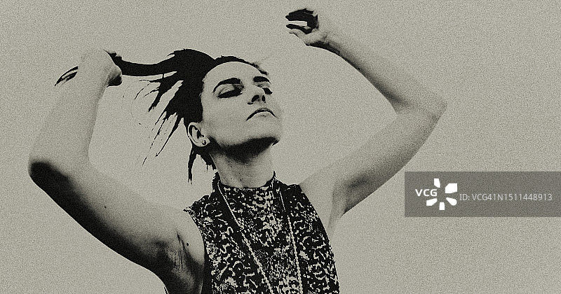 音乐的狂热图片素材