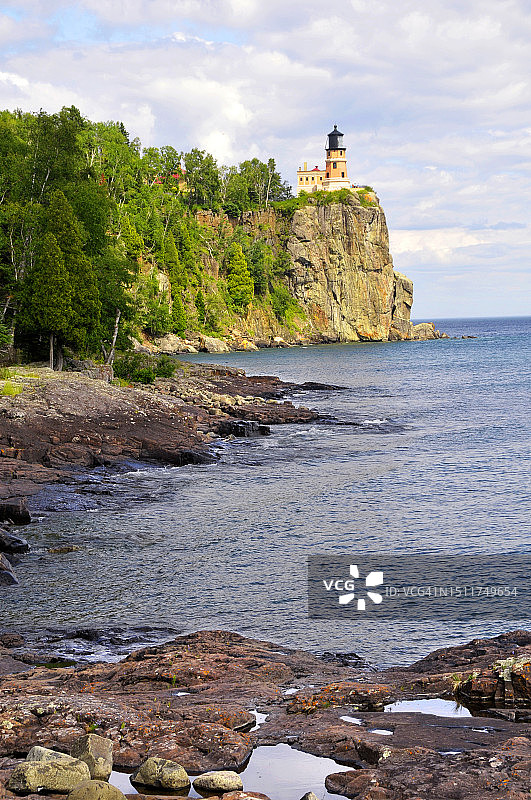 斯普利特岩灯塔图片素材