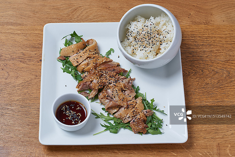 照烧烤鸡图片素材