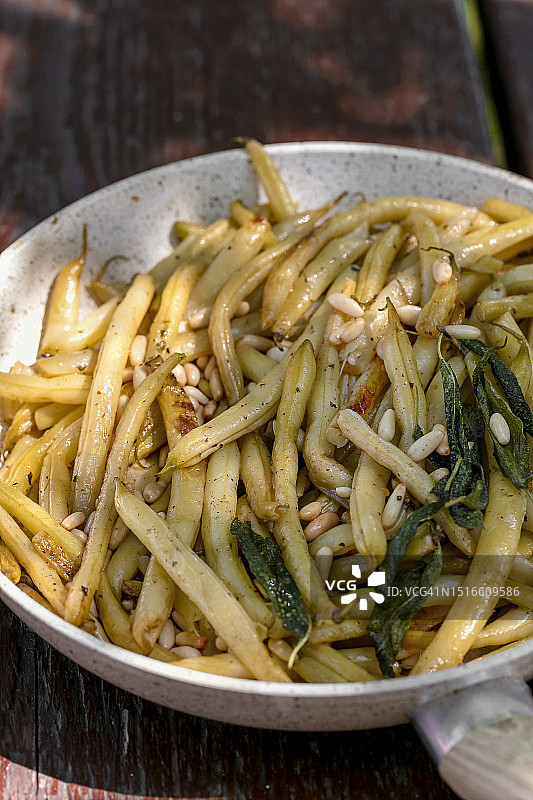 四季豆菜肴图片素材