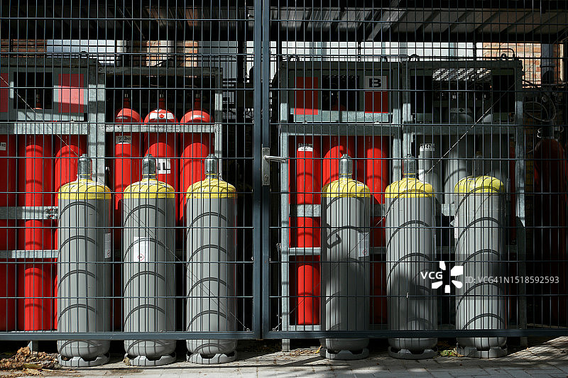 煤气罐图片素材