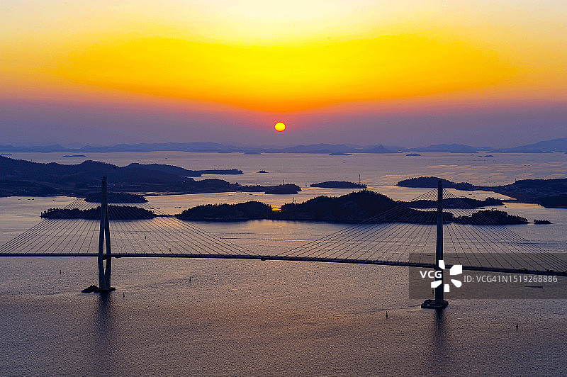 全罗南道木浦市木浦大桥图片素材