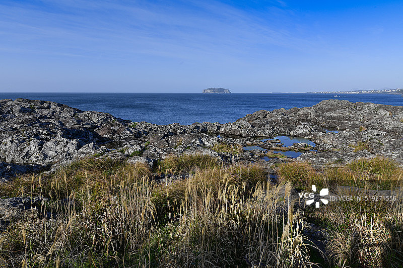 济州特别自治道西归浦鸟岛公园图片素材