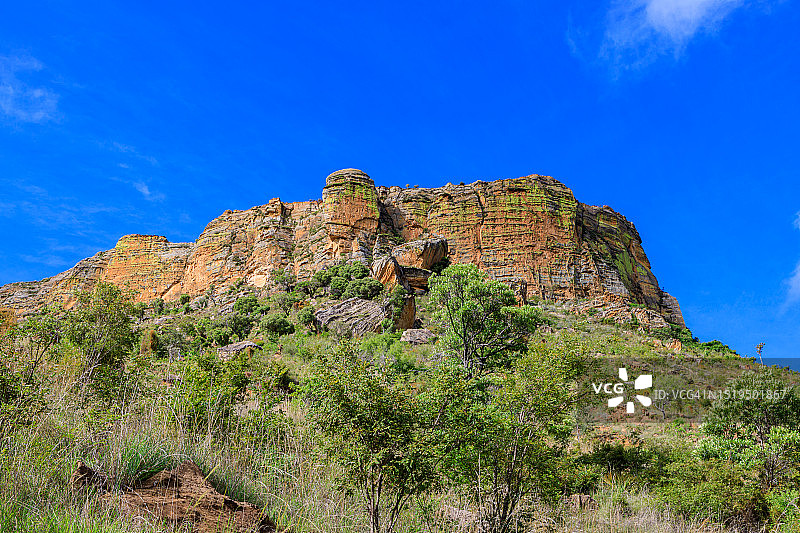 马达加斯加伊萨卢国家公园风光图片素材