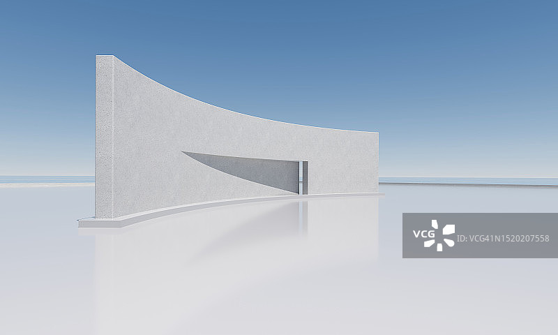 混凝土户外广场建筑图片素材