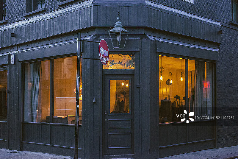 帽子店一角图片素材