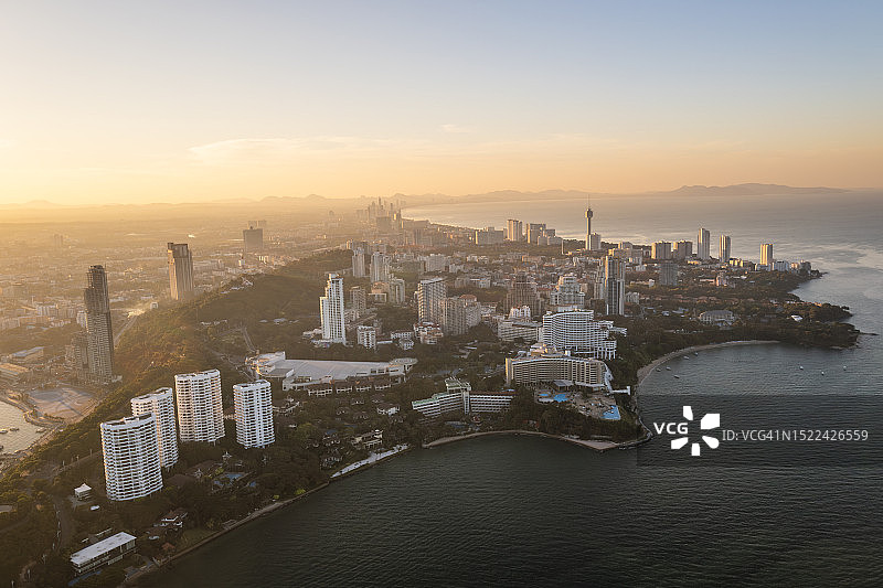 泰国芭堤雅城市风光图片素材
