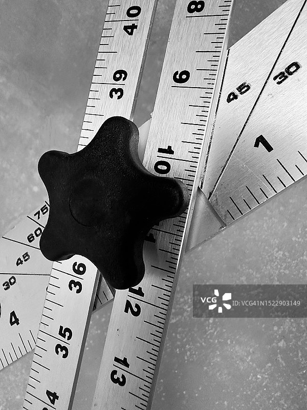 石膏板测量和切割工具图片素材