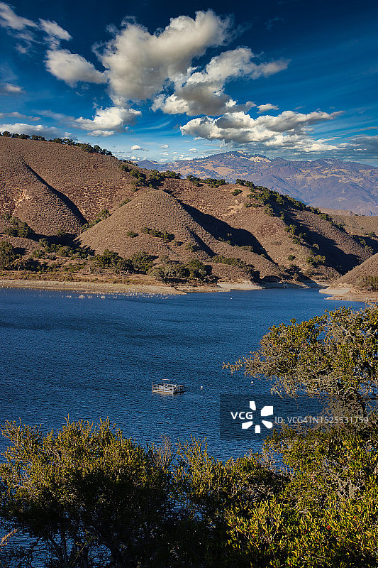 美国加利福尼亚州卡丘马湖海景图片素材