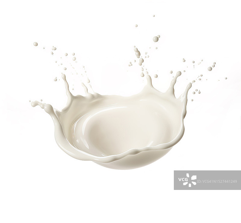 牛奶飞溅插画图片素材