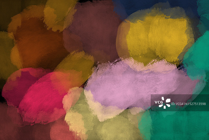 大胆笔触的表现主义抽象绘画艺术背景图片素材