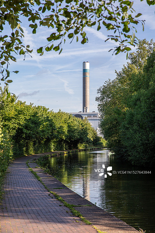 焚化炉烟囱图片素材