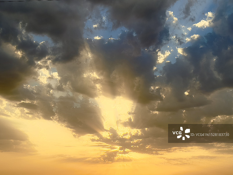 美丽的云彩天空图片素材