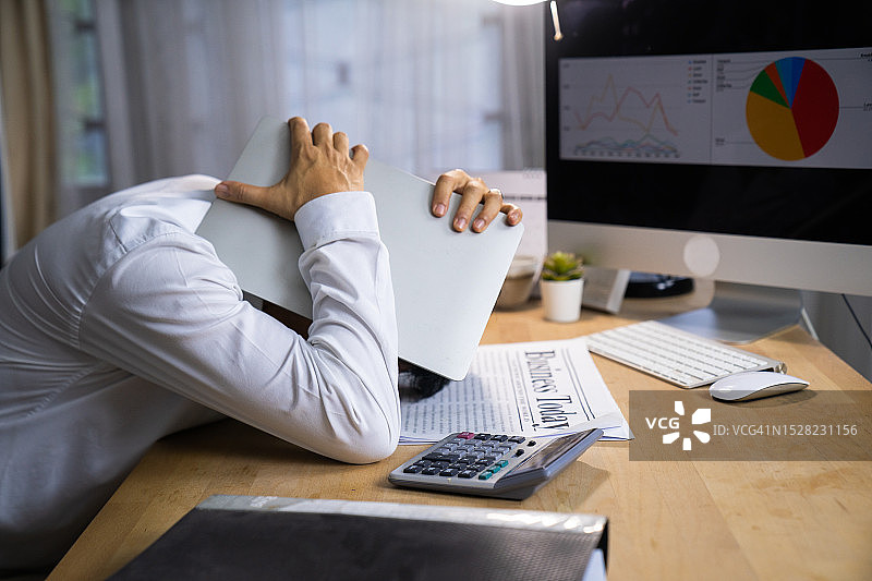 工作压力与失败图片素材