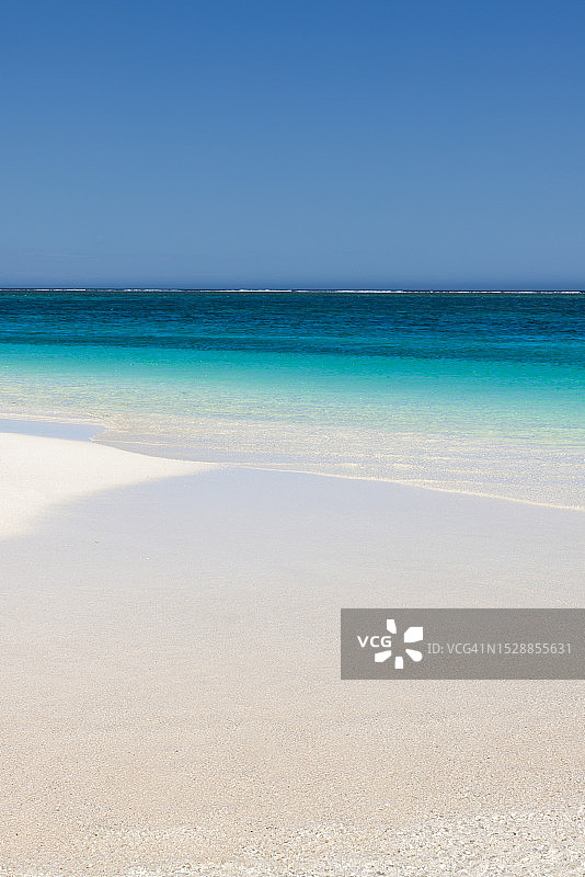 西澳大利亚绿松石湾的砂坑图片素材