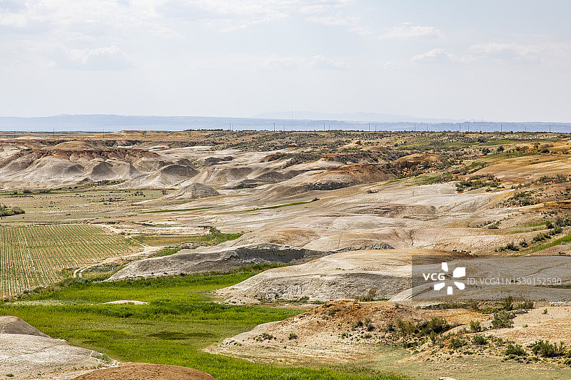 中国新疆戈壁沙漠风光图片素材