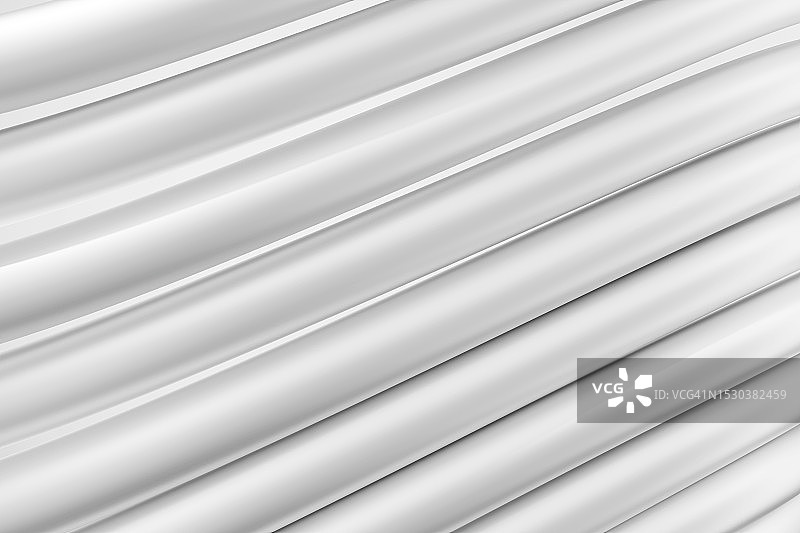 抽象的未来主义白色分层背景，3D图案图片素材
