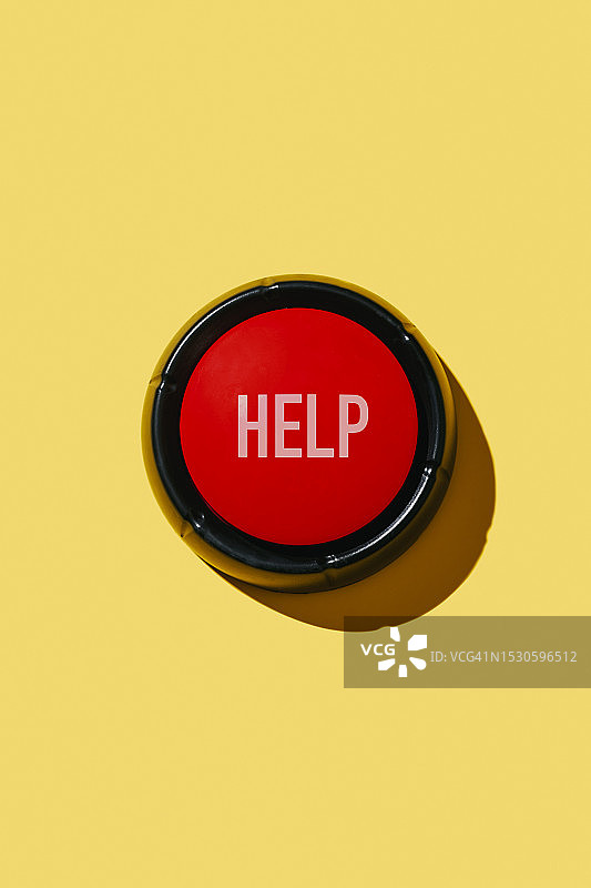 带有“帮助”字样的红色按钮图片素材