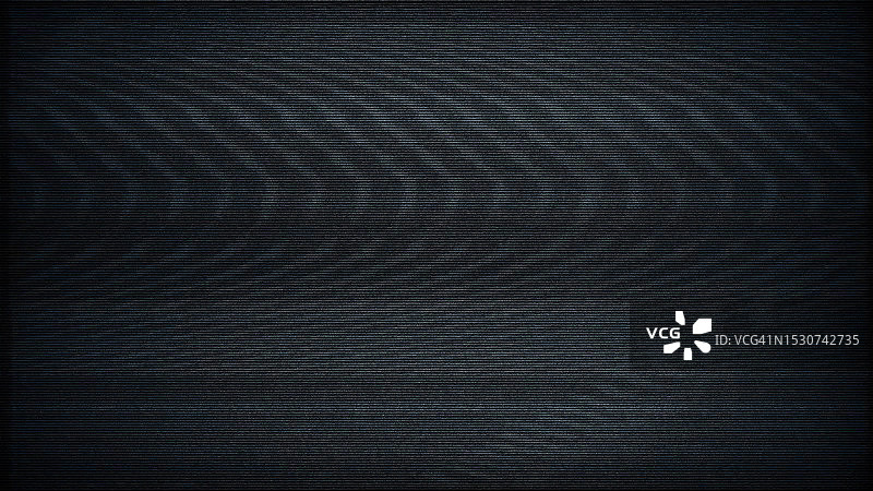 黑色背景上的VHS噪声和故障叠加设计元素，电视信号不良图片素材