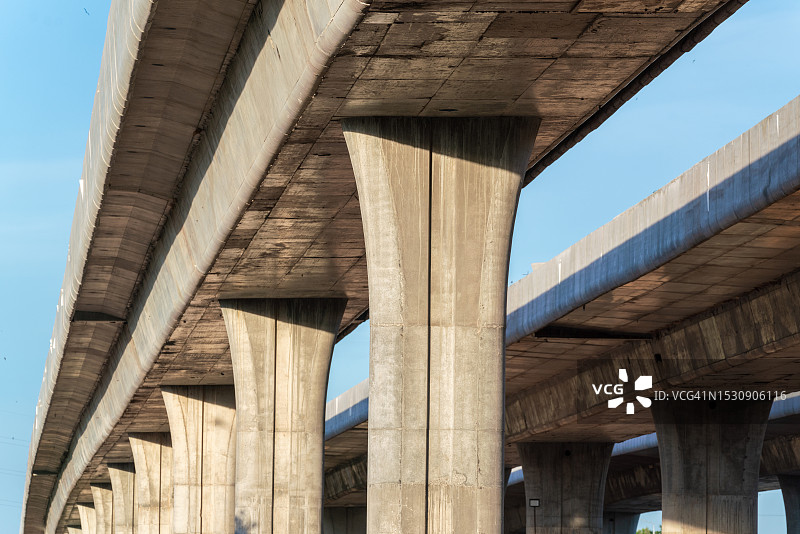 泰国现代化高速公路基础设施图片素材