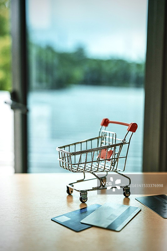 网上购物概念图片素材