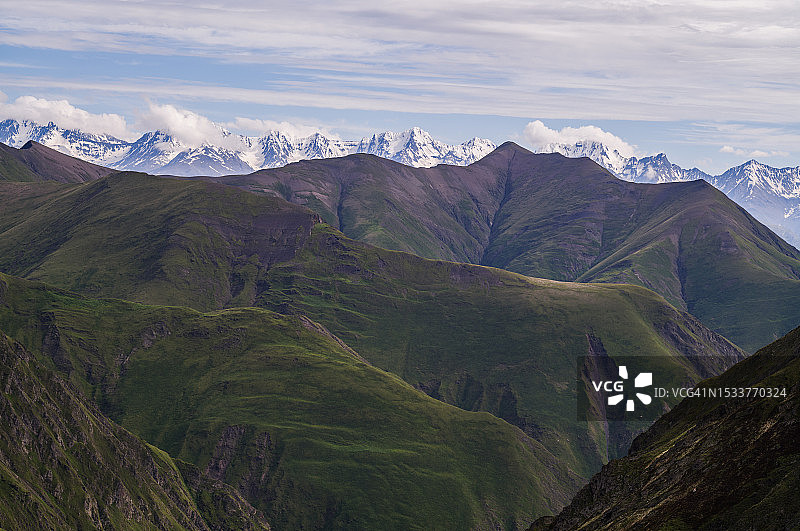 图谢季分层景观图片素材