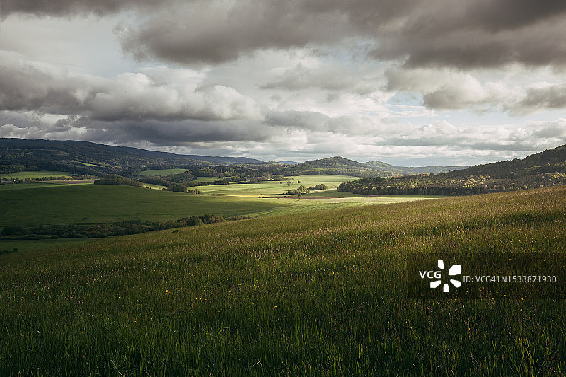 捷克共和国田野风光图片素材
