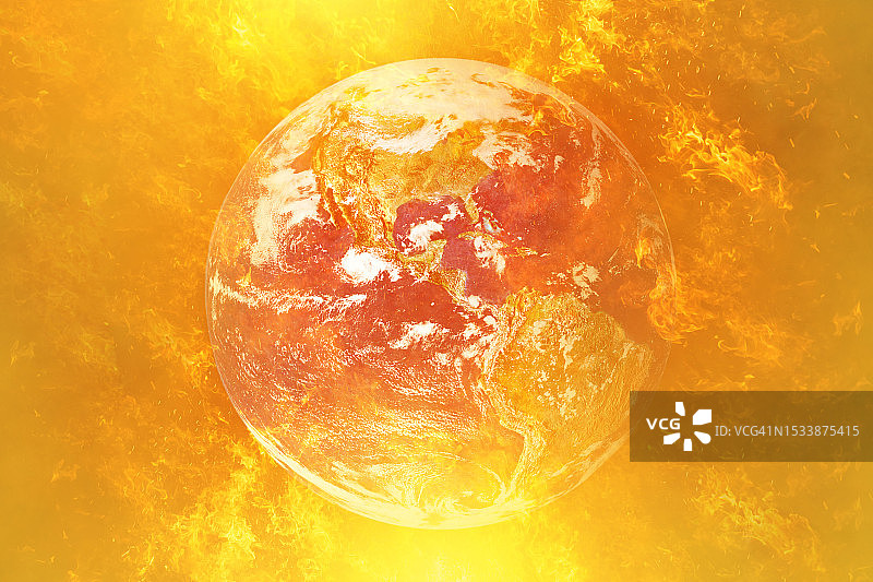 地球上的热浪图片素材