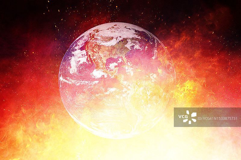 地球上的热浪图片素材