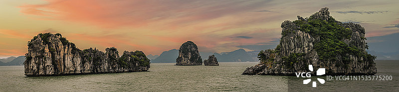 下龙湾，越南图片素材