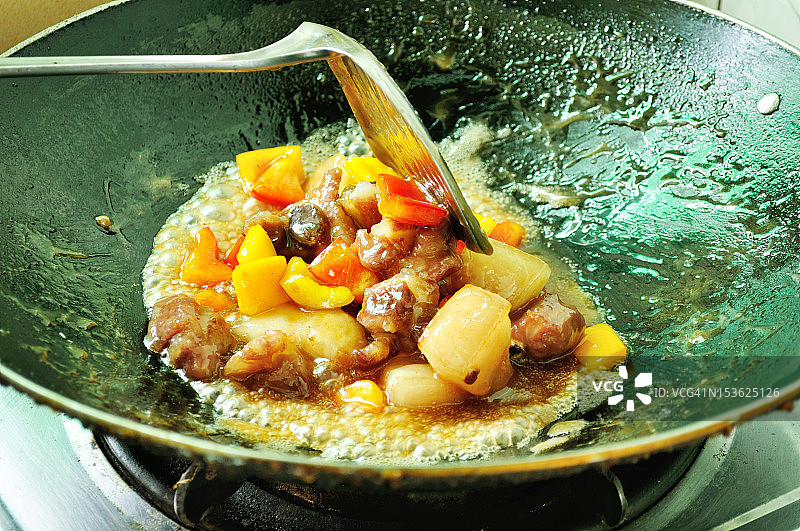 烹饪亚洲美食图片素材