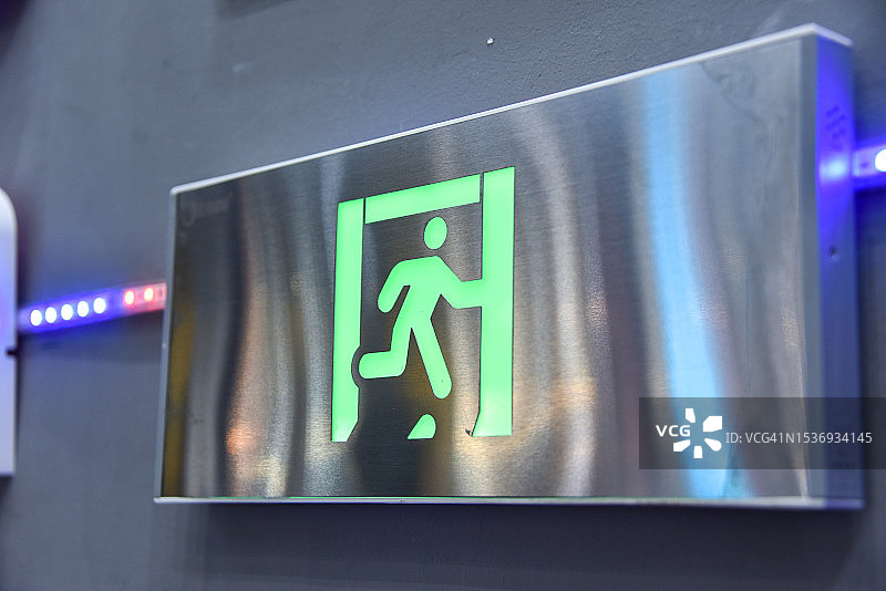 消防通道标志图片素材