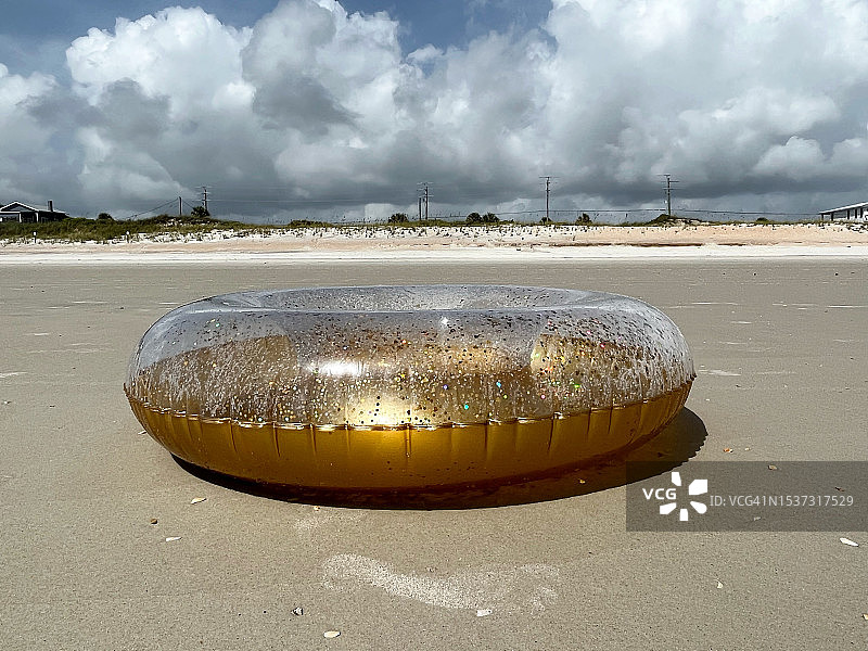 金色闪光内胎图片素材