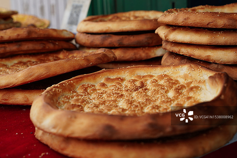 新疆传统主食：馕图片素材