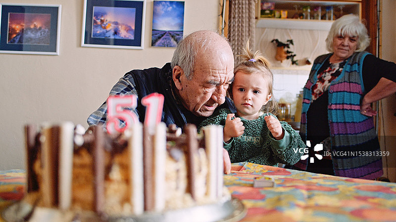 家庭生日聚会图片素材