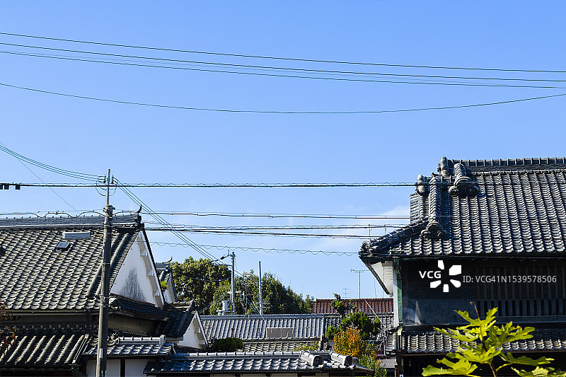 瓷砖屋顶图片素材