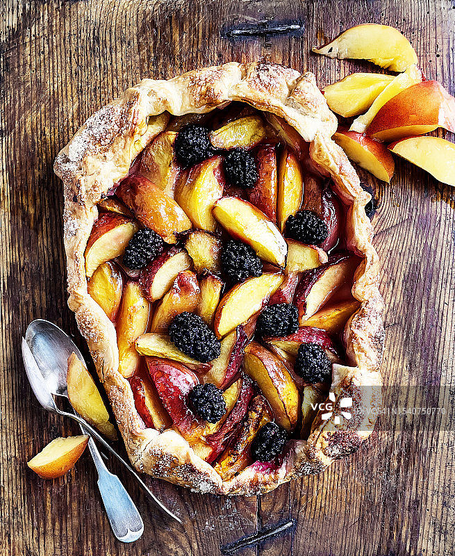 桃子黑莓克罗斯塔塔图片素材