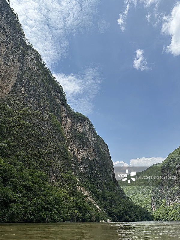 墨西哥恰帕斯州湖光山色美景图片素材