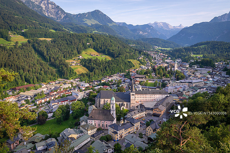 德国巴伐利亚贝希特斯加登概览图片素材