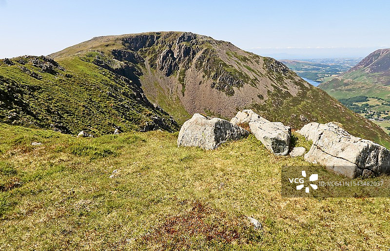 英格兰湖区高地山景图片素材