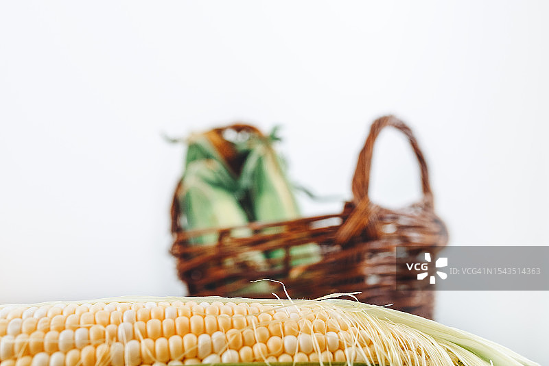 玉米棒图片素材