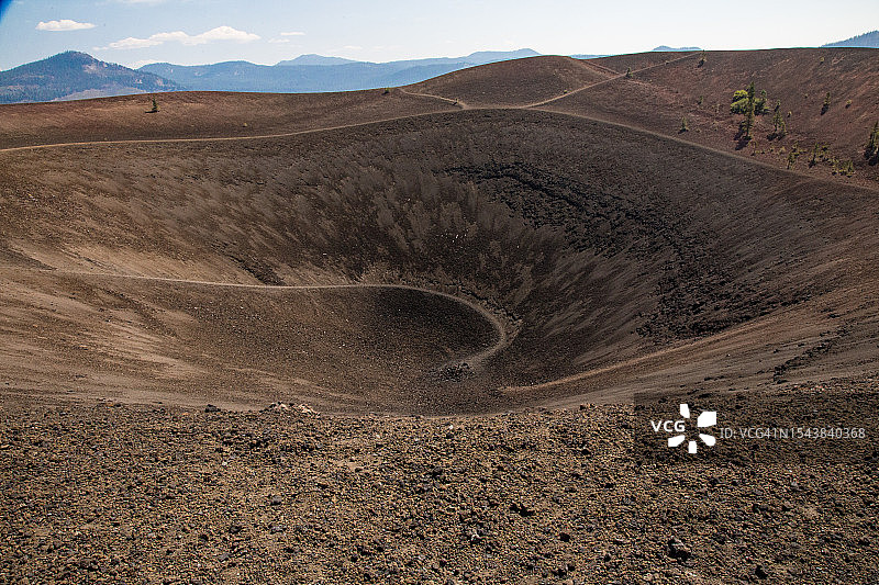 火山内部图片素材