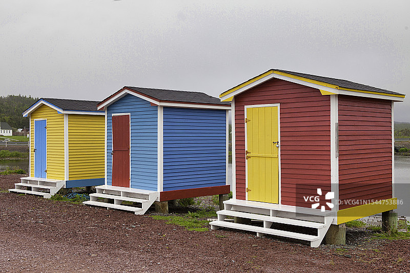 加拿大纽芬兰的旧佩利肯图片素材