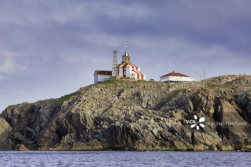 加拿大纽芬兰Point Bonavista灯塔图片素材