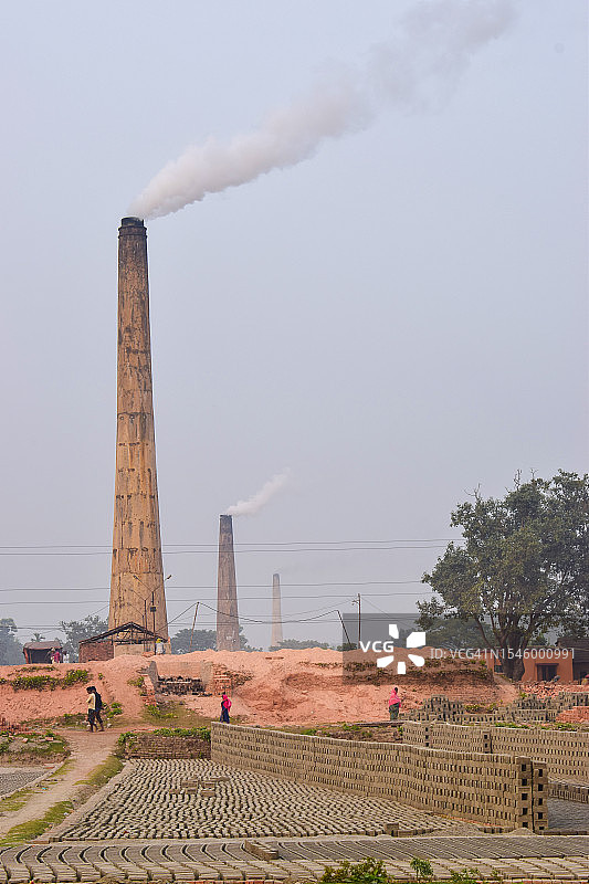 砖块房屋：砖窑图片素材