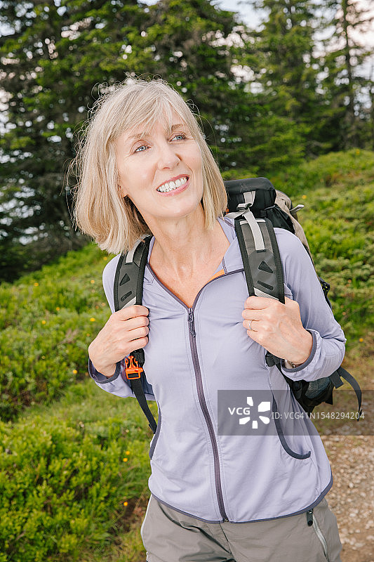 奥地利霍厄陶恩山脉徒步旅行图片素材