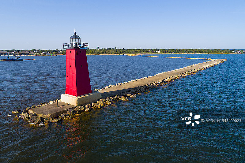 马尼斯蒂克灯塔图片素材