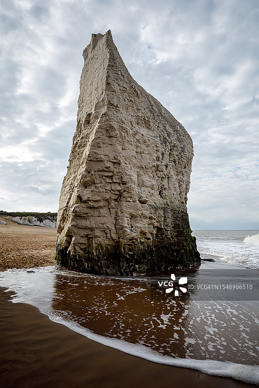 博塔尼湾海滩的壮丽岩石图片素材