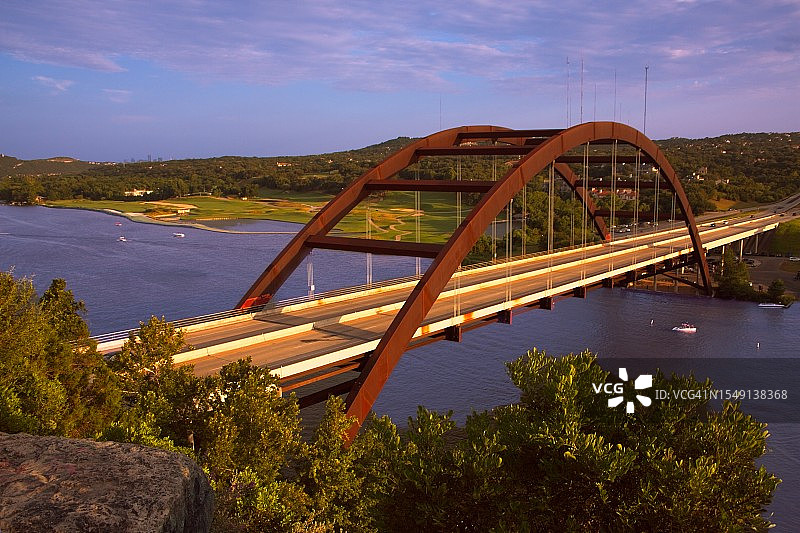 德克萨斯州奥斯汀360号公路大桥图片素材