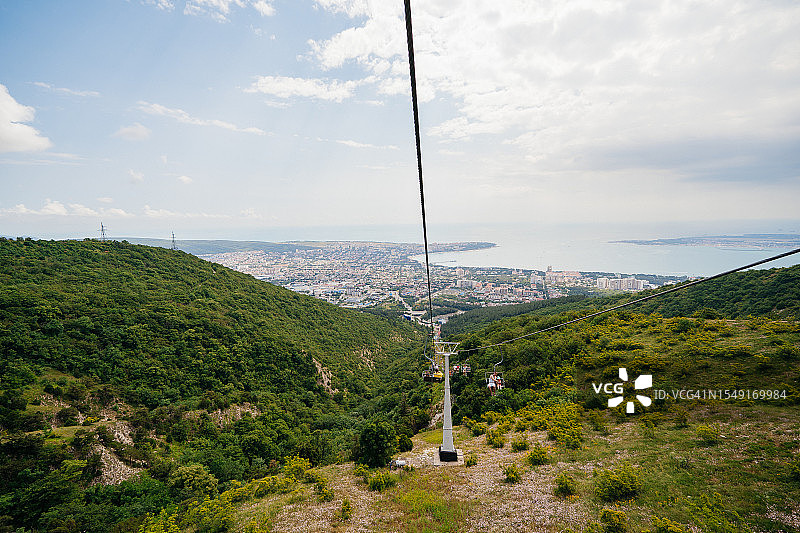 缆车之旅探险图片素材